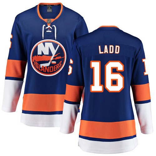 Fanatics Branded Women's Andrew Ladd Breakaway Royal Blue Home Jersey: NHL #16 New York Islanders