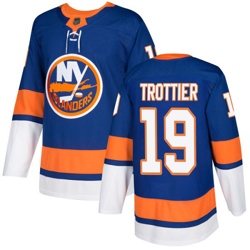 Youth Bryan Trottier Authentic Royal Blue Home Jersey: Hockey #19 New York Islanders