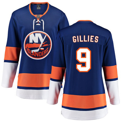 Fanatics Branded Women's Clark Gillies Breakaway Royal Blue Home Jersey: NHL #9 New York Islanders