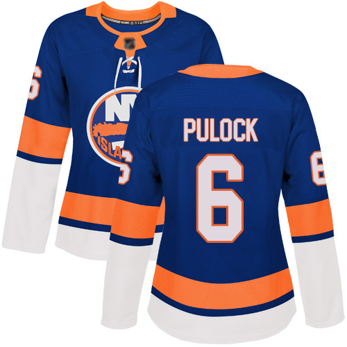 Adidas Women's Ryan Pulock Premier Royal Blue Home Jersey: NHL #6 New York Islanders