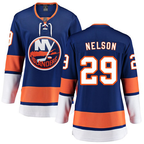 Fanatics Branded Women's Brock Nelson Breakaway Royal Blue Home Jersey: NHL #29 New York Islanders