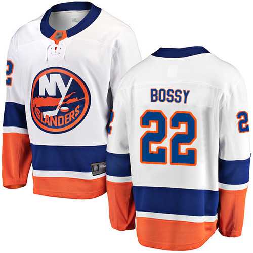 Fanatics Branded Men's Mike Bossy Breakaway White Away Jersey: NHL #22 New York Islanders